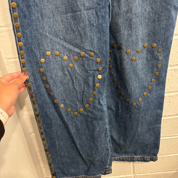 Urban Outfitters heart studded overalls - Picture 4 of 8